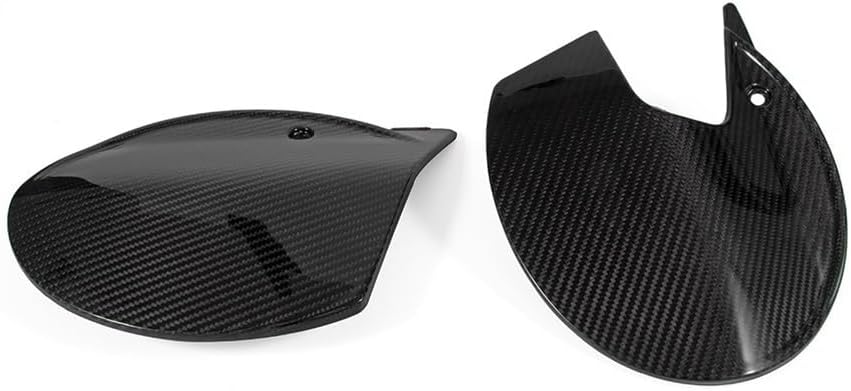 Motorcycle Air Heat Deflector Air Deflector for Scrambler 1Pair Motorcycle Carbon Fiber Side Panels Cowling Twill/Plain Fairing Accessories Motorcycle Side fairings