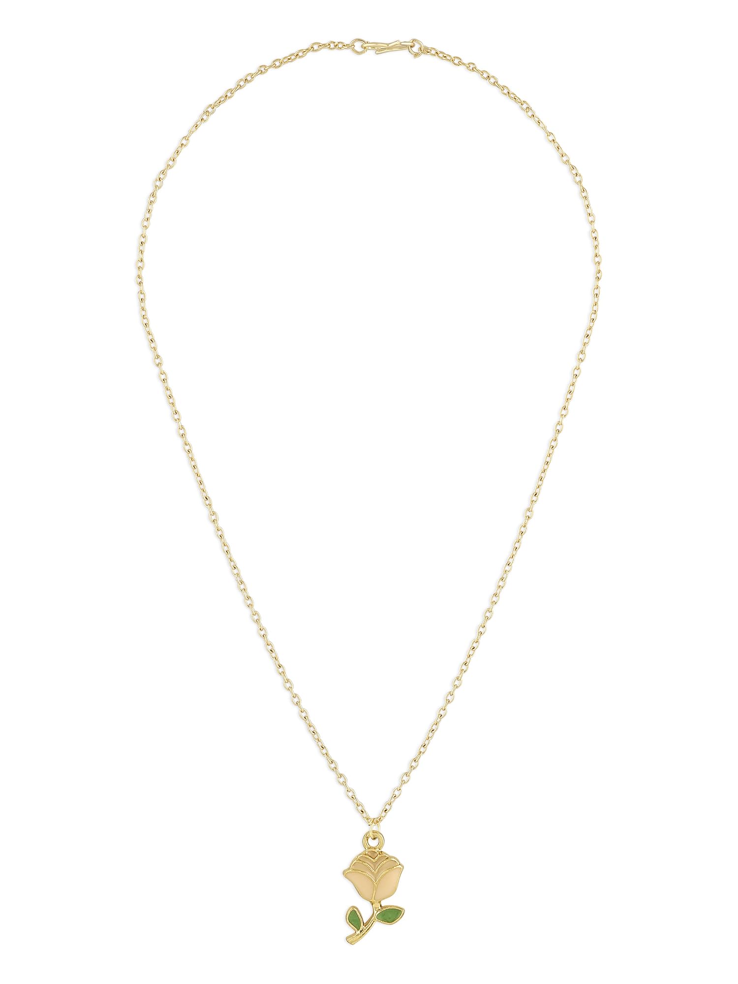 See full amazon price history chart for ZAVERI PEARLS Pink & Green Enamelled Beautiful Rose Contemporary Pendant & Chain For Women-ZPFK16784 ZAVERI PEARLS Pink & Green Enamelled Beautiful Rose Contemporary Pendant & Chain For Women-ZPFK16784 (B0CL2CPHGH) Amazon Price History, Amazon Price Tracker