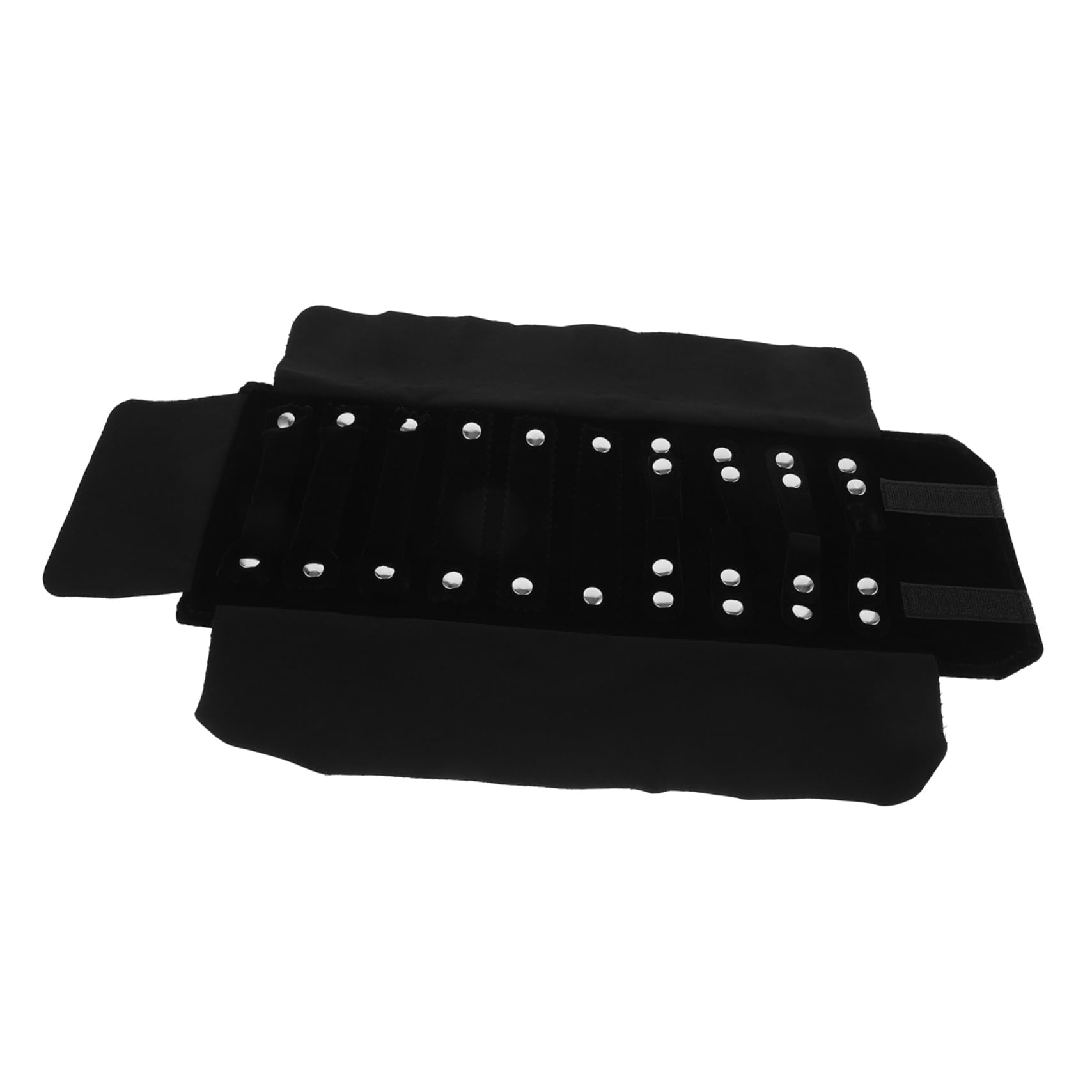 JECOMPRIS Travel Jewelry Roll Organizer Set Necklace Cases Jewelry Roll Pouch Necklace Bag