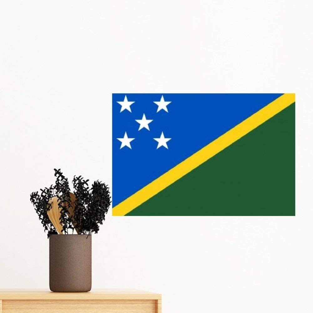 Papier peint Îles Salomon sticker mural amovible de 35cm pour habillage de bureau