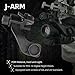 New Plastic J-Arm Night Vision NVG Mount Helmet Adapter for pvs14 Supports Left Eye