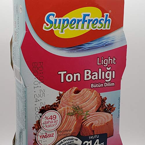 SuperFresh Light 160 gr 2 pack Canned Tuna Fish for salad or pasta