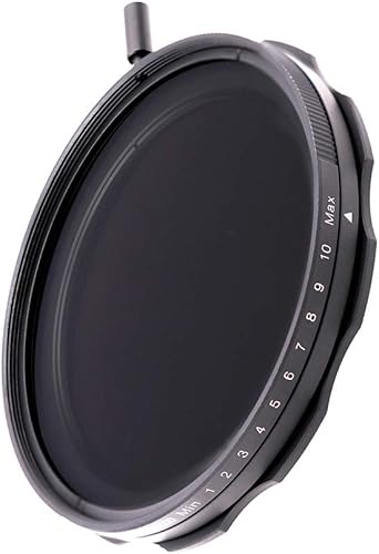 Filtro ND variable de 2.638 in, S-Pro MRC de 16 capas de nano recubrimientos, más de 10 paradas ND2-ND1000 ajuste continuo graduado, kit de paño de disponible en Yaxa Costa Rica