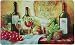 Premium Comfort Kitchen Mats (2-Pack) (Wine Table)