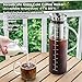 Aquach 68 Oz Cold Brew Coffee & Iced Tea Maker – Airtight Lid for Freshness Up to 2 Weeks, Dishwasher Safe