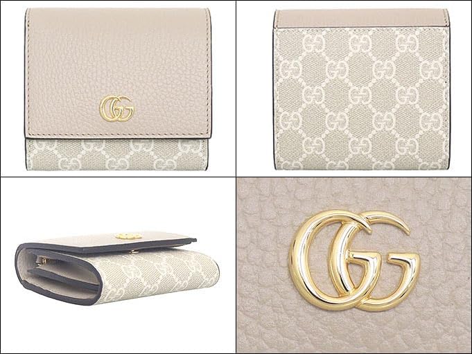 Amazon | [グッチ] 財布(二つ折り財布) 598587 AACFE オートミール