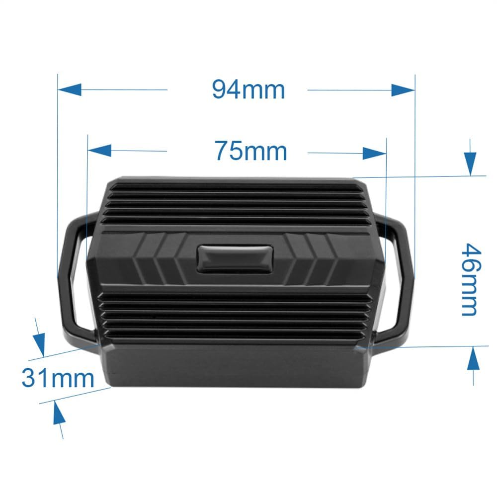 Localizador GPS para animales, rastreador antirrobo en tiempo real con monitoreo de latitud y longitud, alertas de velocidad, para ganado, ovejas y caballos