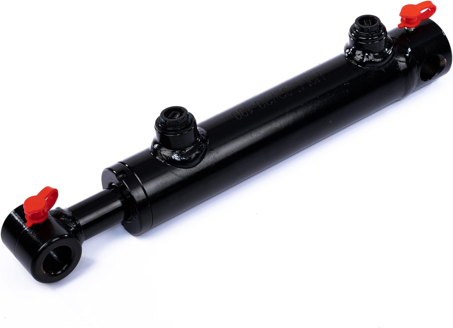 Cilindro idraulico a doppia azione con foro trasversale (60/30, 600 mm)