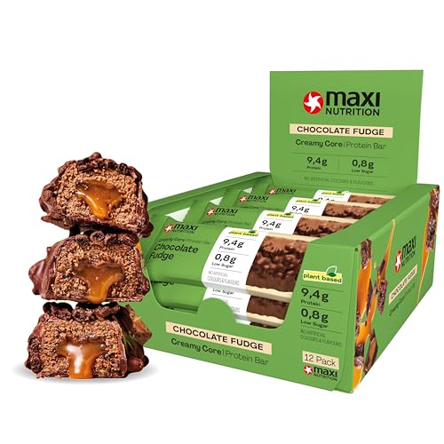 MaxiNutrition Barritas Veganas sin Azúcar