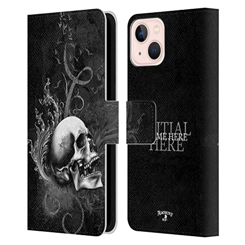 Coque Portefeuille iPhone 13 Alchemy Gothic Personnalisable en Cuir Head Case Designs