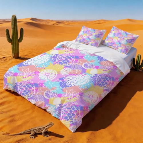 Housse de couette 140x200 koala doux pour lit 1 personne avec taie