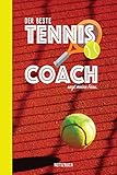 Der beste TennisCoach Notizbuch: Notizbuch mit Punkteraster für den besten Tennis-Coach. Sagt seine Frau!