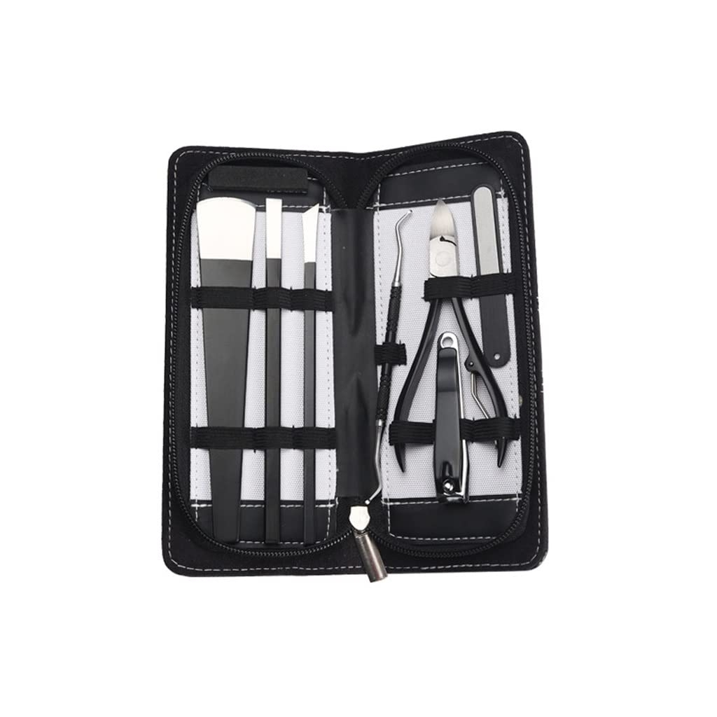 Manicure Set Professional Pedicure 7 Sets Toenail Care Set Nail Clippers Manicure Pedicure Kit Stainless Steel Pedicure Pliers Travel Sets Manicure Nail Clippers Kit (Size : 7 Pieces)