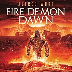 Fire Demon Dawn Audiolibro Por Alfred Wurr arte de portada