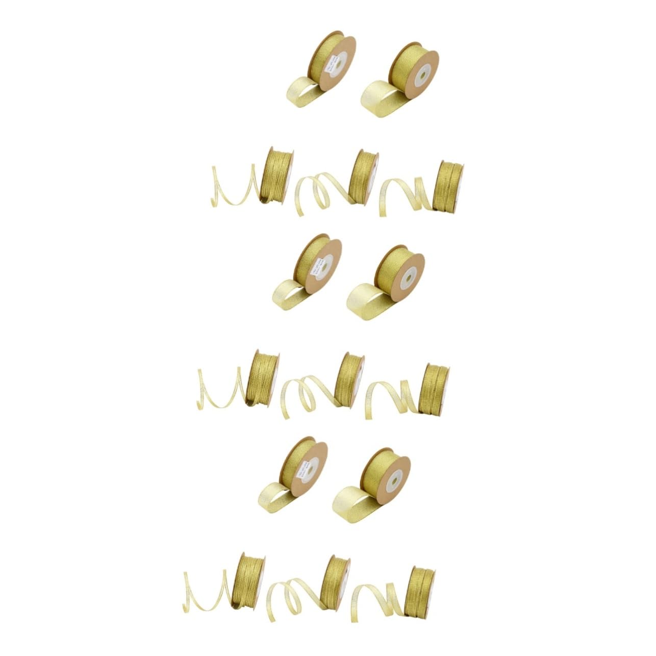 Housoutil 3 Sätze Diy Glitzerband Glitzer Ripsband Für Blumenverpackung Und Bastelprojekte Wiederverwendbar Und Langlebig 5rolle*3