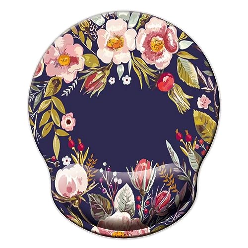 Mouse Pad with Wrist Support, Ergonomic Mouse Pad with Memory