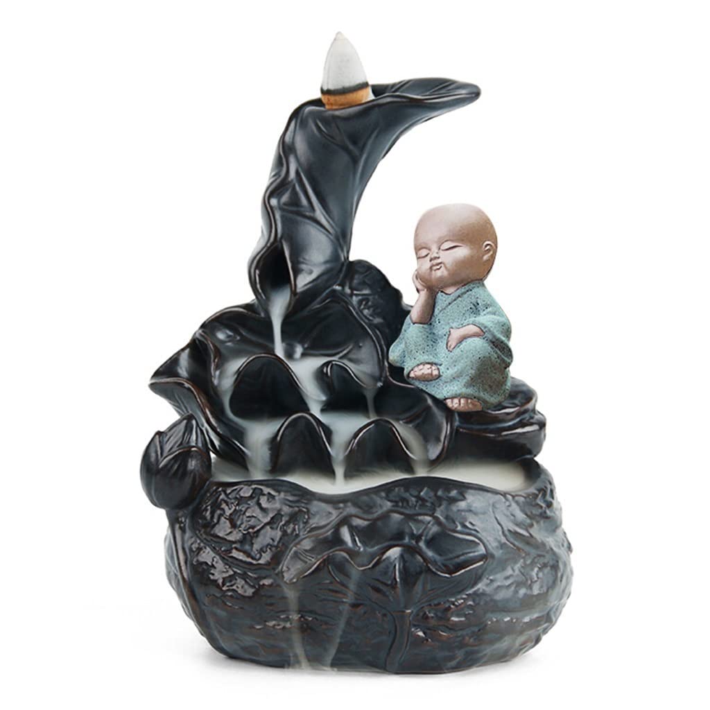 Incense Burner Backflow Incense Burner Creative Holder Ornaments View Smoke Stove Sandalwood Antique Decorations Waterfall Incense Burne