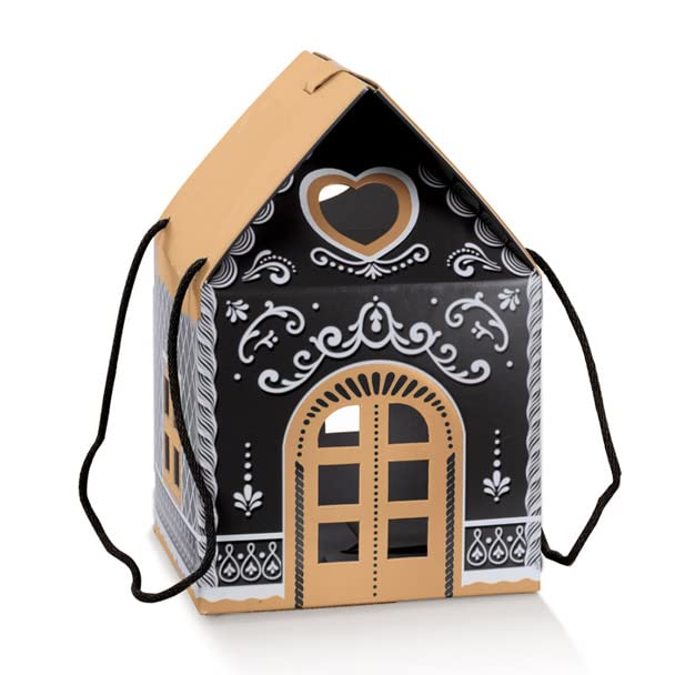 Boîte cadeau noire pour un emballage d'anniversaire réussi