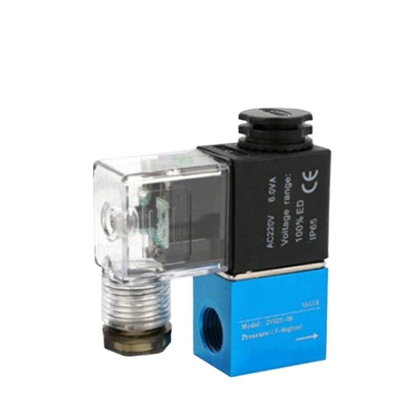 Xjedftozd 2V025-08 Solenoid Valve Pneumatic Ac220v Dc24v Dv12v Ac110v Ac380v(Dc12v)