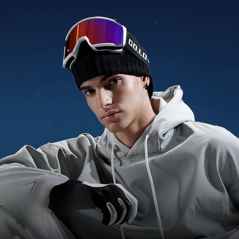 Winter Hats for Men Women - Thick Warm Stylish Knit Beanie Hat, Soft Stretch Cute Womens Winter Hats with Visor - Image 3