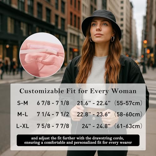 Image of TOP-EX Ponytail S M L XL UPF50+ Sun UV Protection Packable Bucket Hats for Women Hiking Fishing