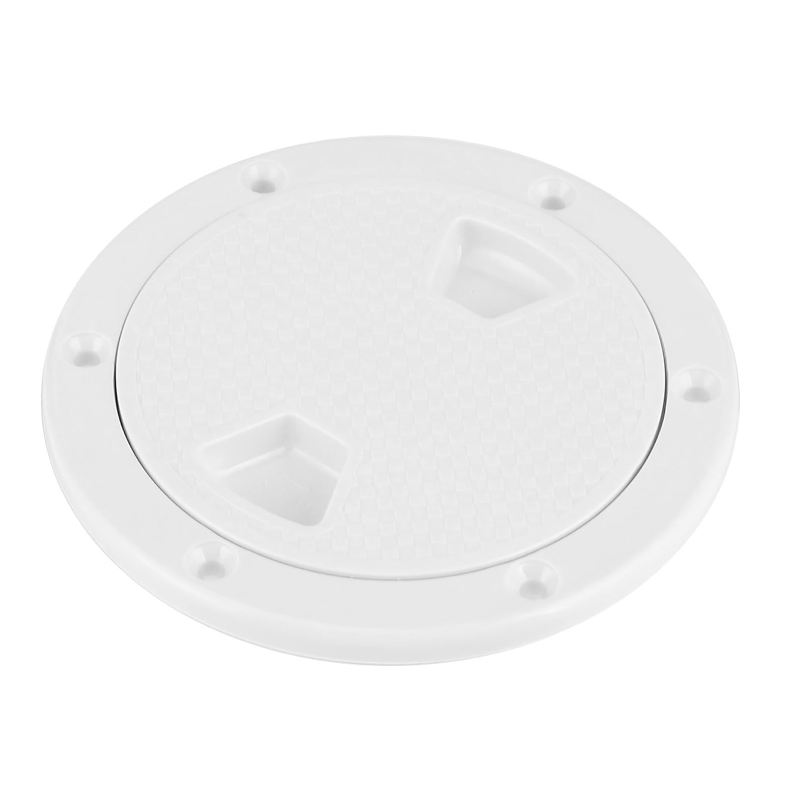 Hatch Cover, 4 Inch AntiAging AntiSlip White Deck Plates for Boat Accessories