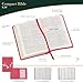 KJV Holy Bible, Compact Faux Leather Red Letter Edition - Ribbon Marker, King James Version, Pink (KJV Compact Editions)