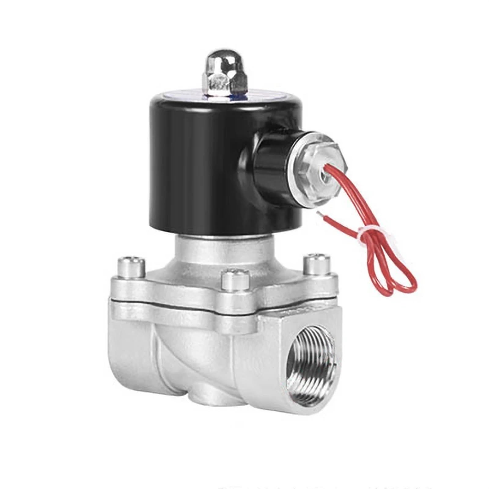 1/2'' Normalnie zamknięty zawór ze stali nierdzewnej 24 V 12 V 220 V 110 V zawory wodne/gazowe (BSP-110VAC-VIT-SEAL)