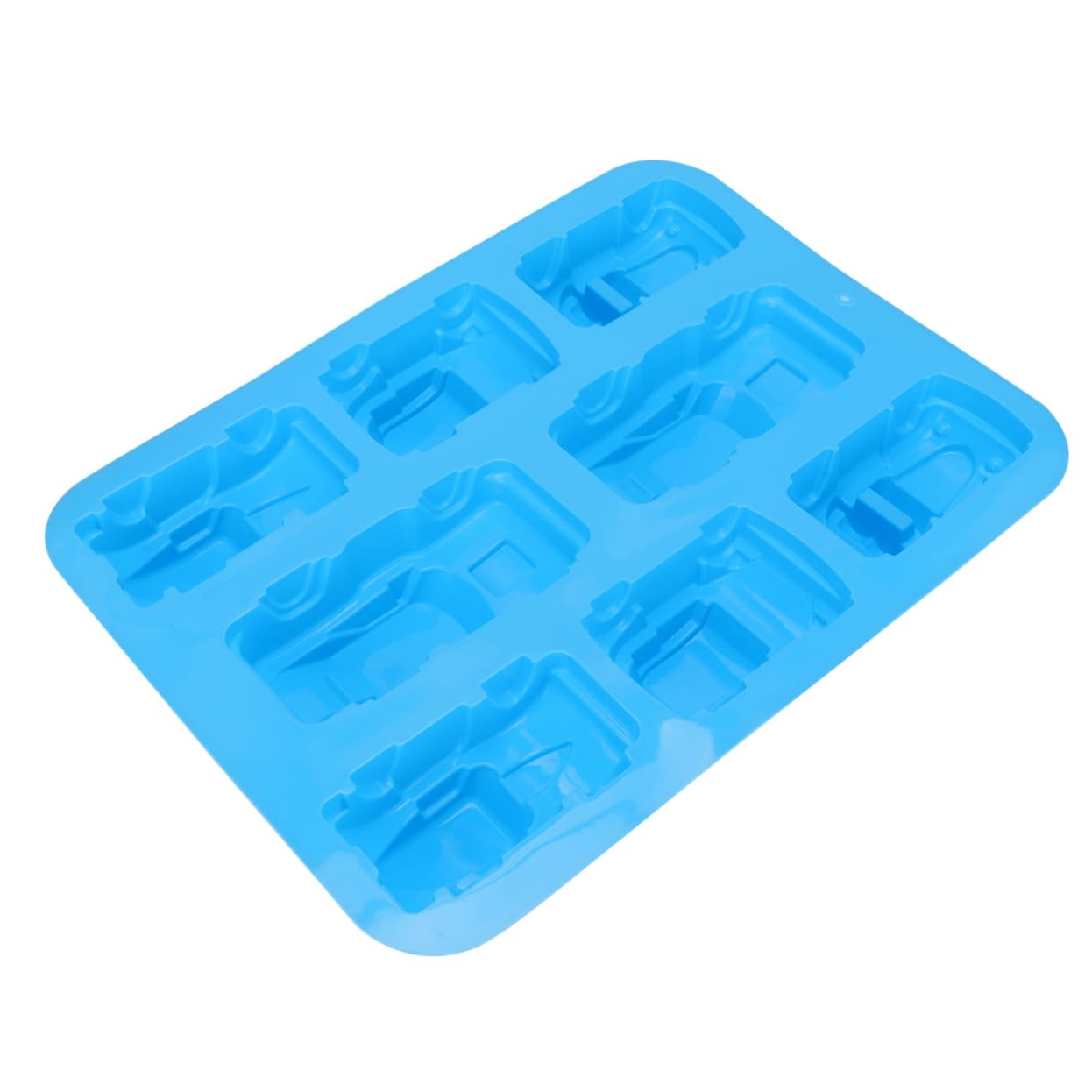 MAGICLULU 2pezzi Stampo Silicone Per Cioccolato Forma Di Auto Per Torte Muffin e Dolci Fatti Casa Facile Da Pulire e Utilizzare Per Feste e Compleanni