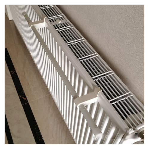 WXQTM Toallero para Radiador, Organizador Multifuncional Pared Estante Secador para Radiador sin Taladrar para El Salón Y El Dormitorio Almacenamiento Ropa (47.2in/120cm)