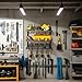 Cordless Tool Organizer - Tool Holder Storage Rack for Garage | 3 Layers Heavy Duty Garage Organization Metal Shelf Holder for Screwdriver, Garden & Work Shop