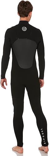 Miniatura 6 de Rip Curl Flashbomb - Traje de neopreno con cremallera en el pecho (30.079in), color negro
