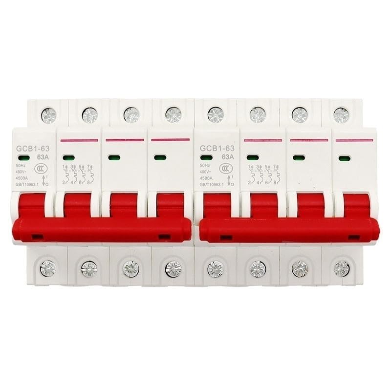 Inverseur source manuelle 4P 100A disjoncteur transfert double alimentation inverseur