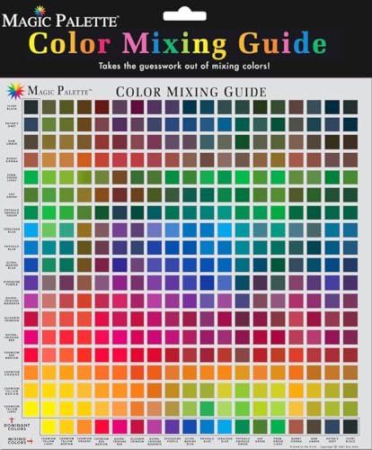 Magic Palette Color Mixing Guide 11.5 Inch
