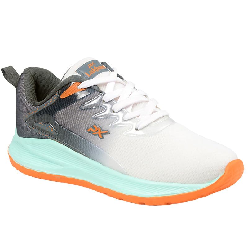 Image of Lakhani Aayushman Men's Sports Shoes with Supreme Comfort Cushioned Insole | Running Walking, Gym Training Jogging Athletics| Comfortable & Stylish| Casual & Lightweight | Lace-Up Shoes Gent's Boy's