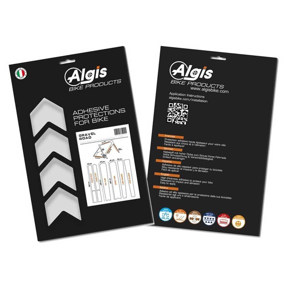 1109927var-285940 - Kit adesivi protezione telaio bicicletta Gravel/Strada Texture Colore Trasparente