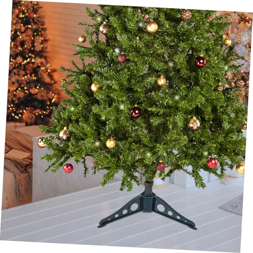Soporte de árbol de Navidad PRETYZOOM: Base estable de 4 piezas para accesorios navideños 3