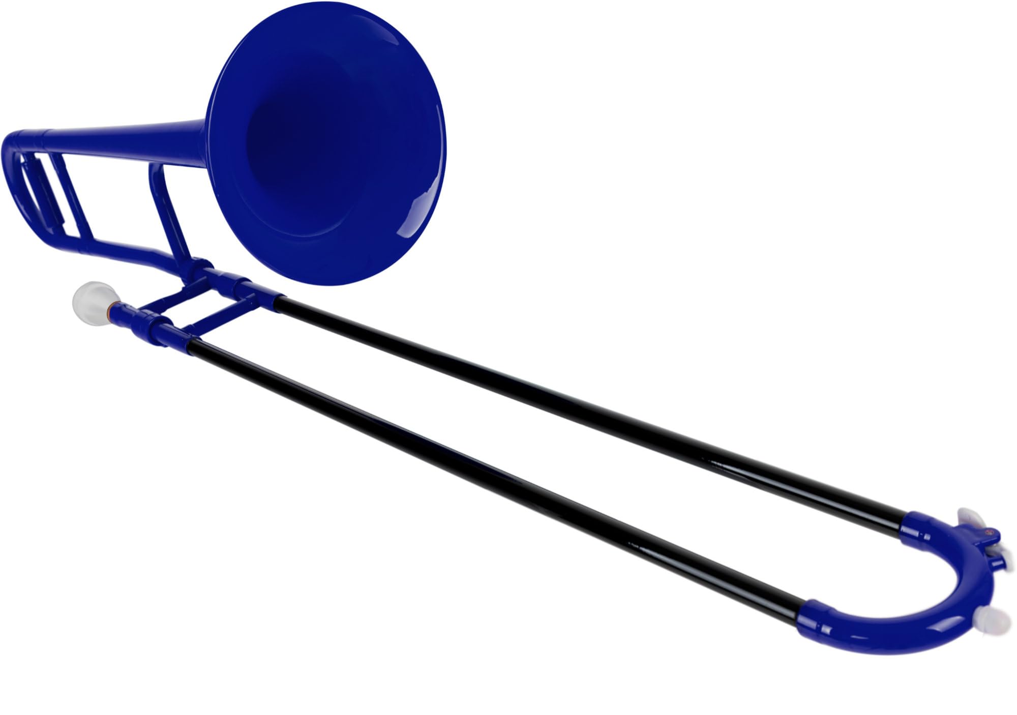 Classic Cantabile MardiBrass Trombone Ténor en ABS - Accord Bb - Coulisse en fibre de verre - 660g léger - Perce: 12 mm - avec embouchure et housse - bleu