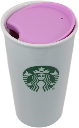 Miniatura 2 de MIE Tapa de repuesto para taza de café y taza de té competible con taza de viaje de cerámica Starbucks de 10 onzas 12 onzas 16 onzas tapa de vaso