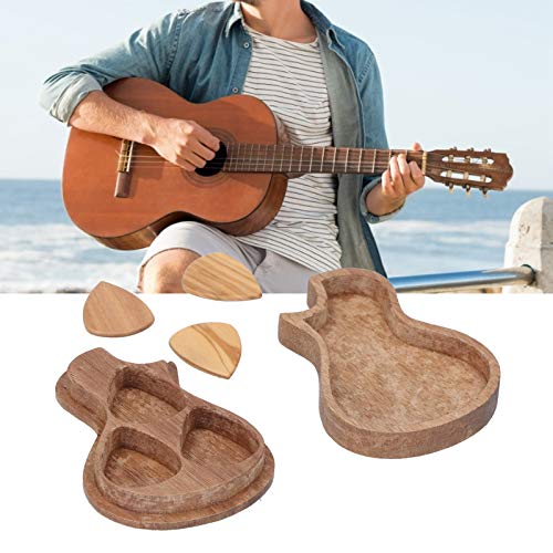 Ensemble de médiators de guitare en bois zhoul avec étui, collecteur de support de boîte de sélection de guitare avec… - Les Beatles, Paul McCartney, John Lennon, RIngo Starr, George Harrison Ensemble de médiators de guitare en bois zhoul avec étui, collecteur de support de boîte de sélection de guitare avec…