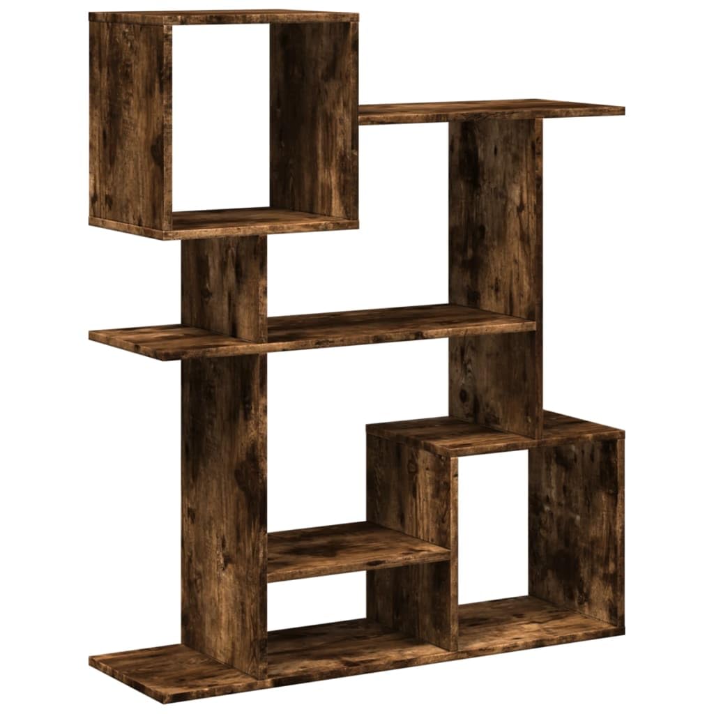 Homgoday Scaffale in legno per soggiorno, ufficio e lavoro, 92 x 29 x 112 cm
