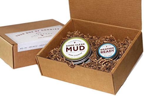 Fieldworks Supply-Working Hands Gift Set, Featuring Beneficial Bentonite Clay - Natural, Organic and Effective. Perfect For Gardeners and Mechanics. Deep Clean and Rejuvenate
