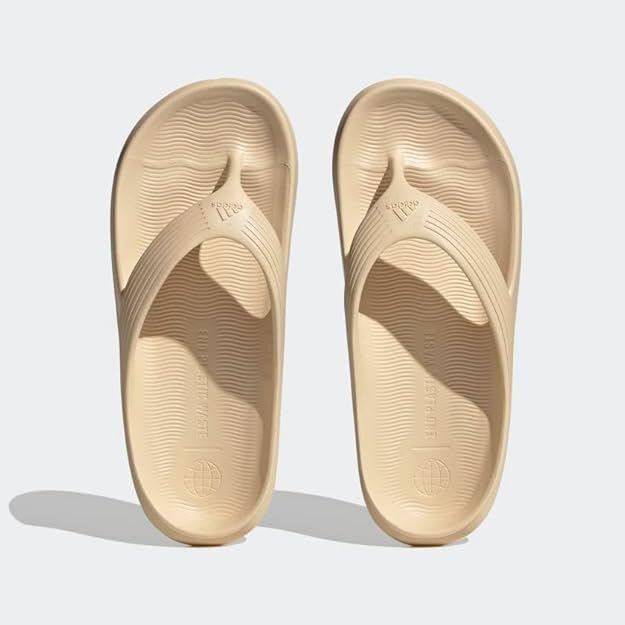 Amazon.com | adidas Adicane Flip-Flops Men's, Beige, Size 7