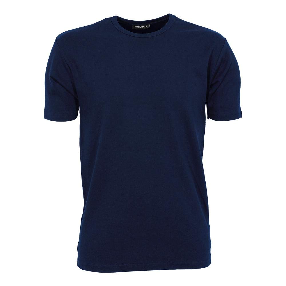 Tee Jays Mens Interlock Tee - Navy Blue - L