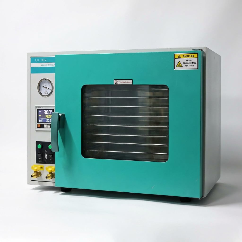 HNZXIB Vacuum Drying Oven 1.9 Cu Ft 55L Digital Heating Drying Oven Stainless Steel Vacuum Chamber with 5 Sided Heating with LCD Control,10 Shelves