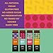 Fruit Leather (36 Packs) & Edamame Beans (24 Packs) Snack by Zest Delites, Healthy Snacks for Adults & Kids, Ideal Gift Set