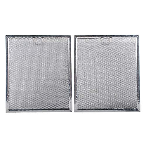 Podoy Wb6X486 Microwave Grease Filters Replacement Parts Compatible With Ge Hotpoint 9’’ By 7.75’’ Range Oven Hood Aluminum Filter (Pack Of 2) #TOP5