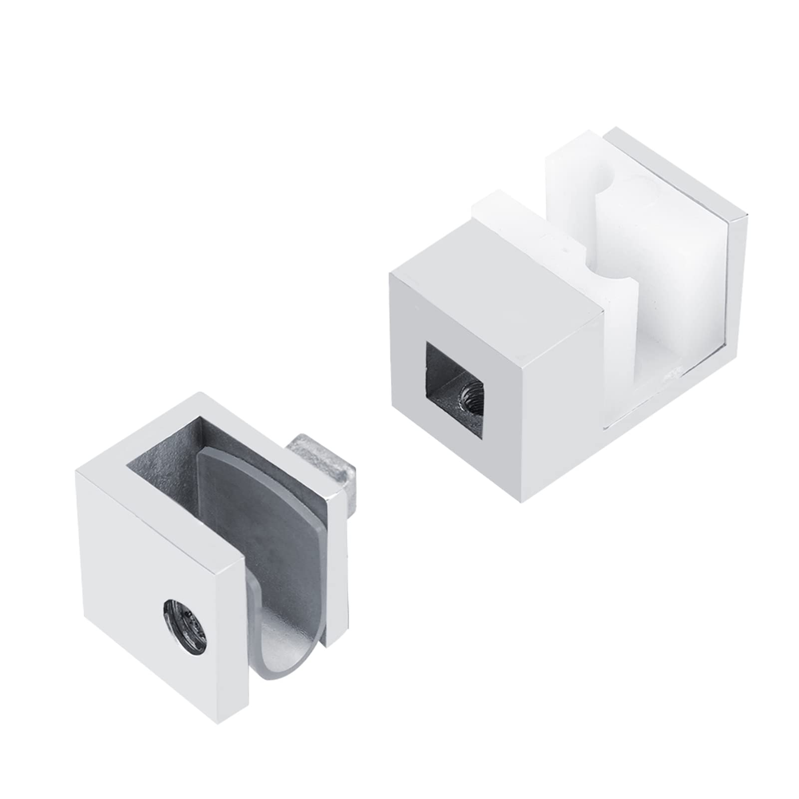 Soporte de Guía Inferior de Puerta Corredera Antioxidante Ajustable de Acero Inoxidable para Oficina y hogar: Soporte de Puerta Corrediza Duradero y Conveniente para Uso a Largo Plazo