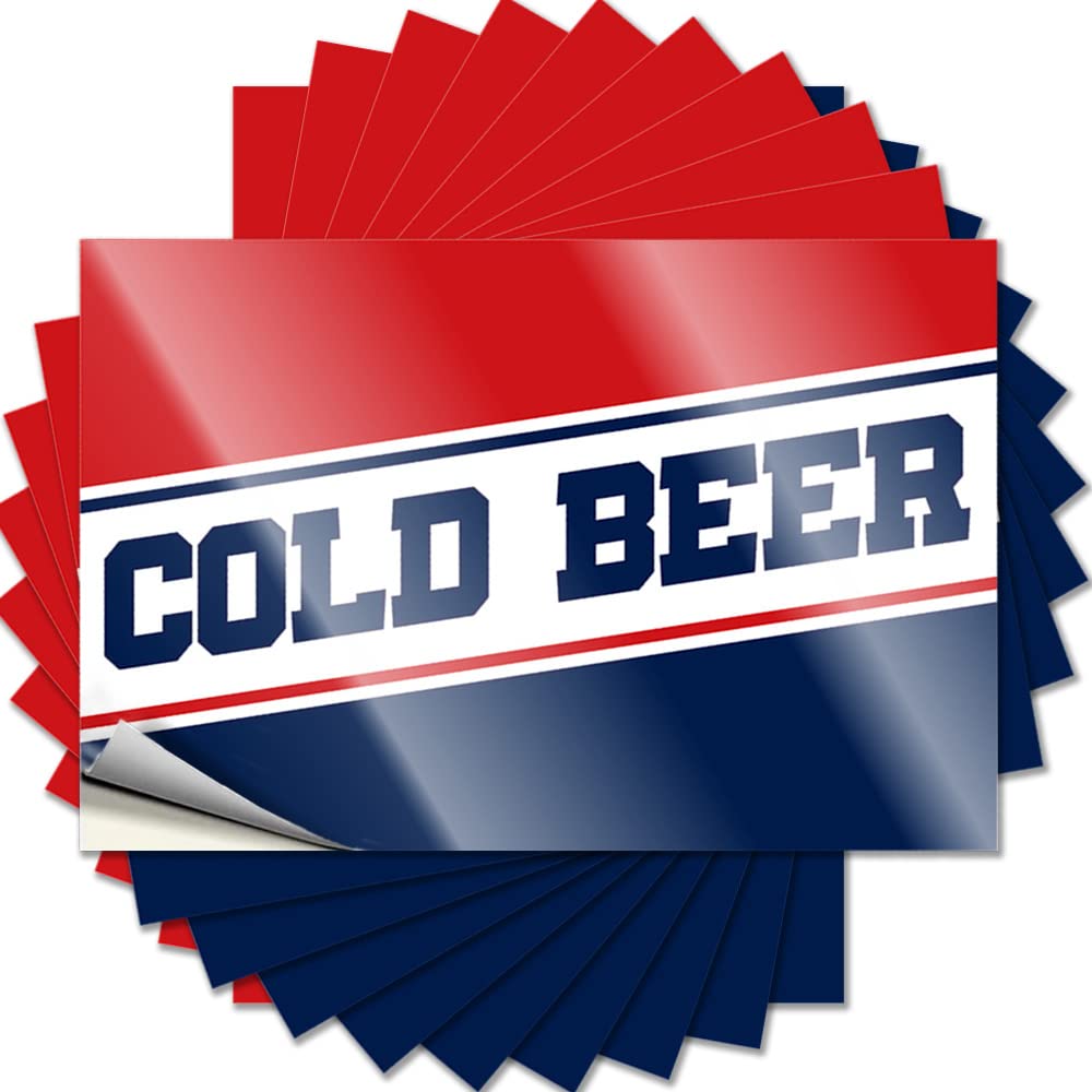 Small, Saying Wall Cold Beer | Friends Sports Bar Decor(8X12CM)