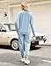 Marvmys Women Long Sleeve Sweatsuit Set Casual 2 Piece Lounge Set Fashion Travel Outfits Jogger Set